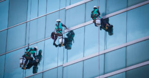 limpiar ventanas edificios